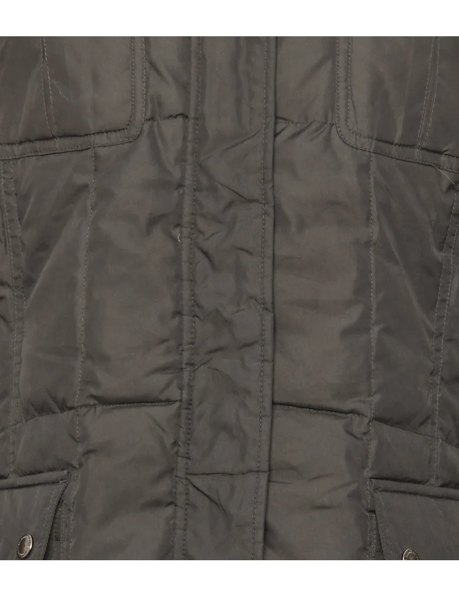 Black Calvin Klein Puffer Jacket - L