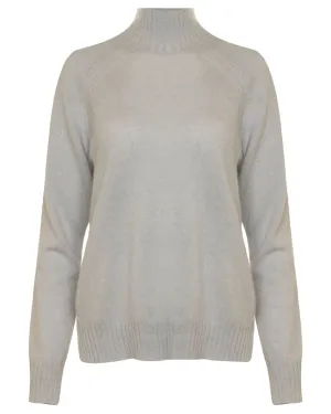 Chanterelle Cashmere Mockneck Pullover