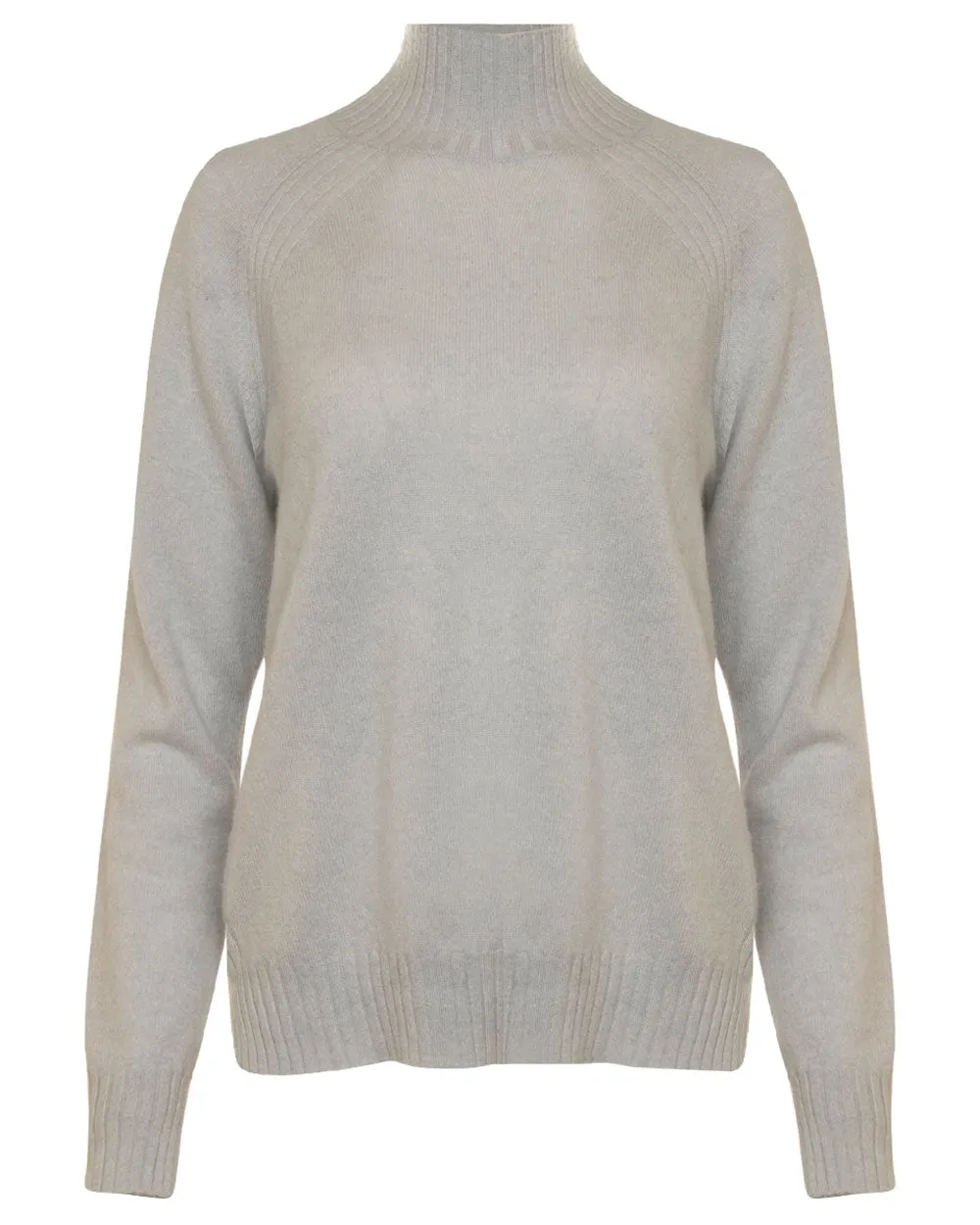 Chanterelle Cashmere Mockneck Pullover