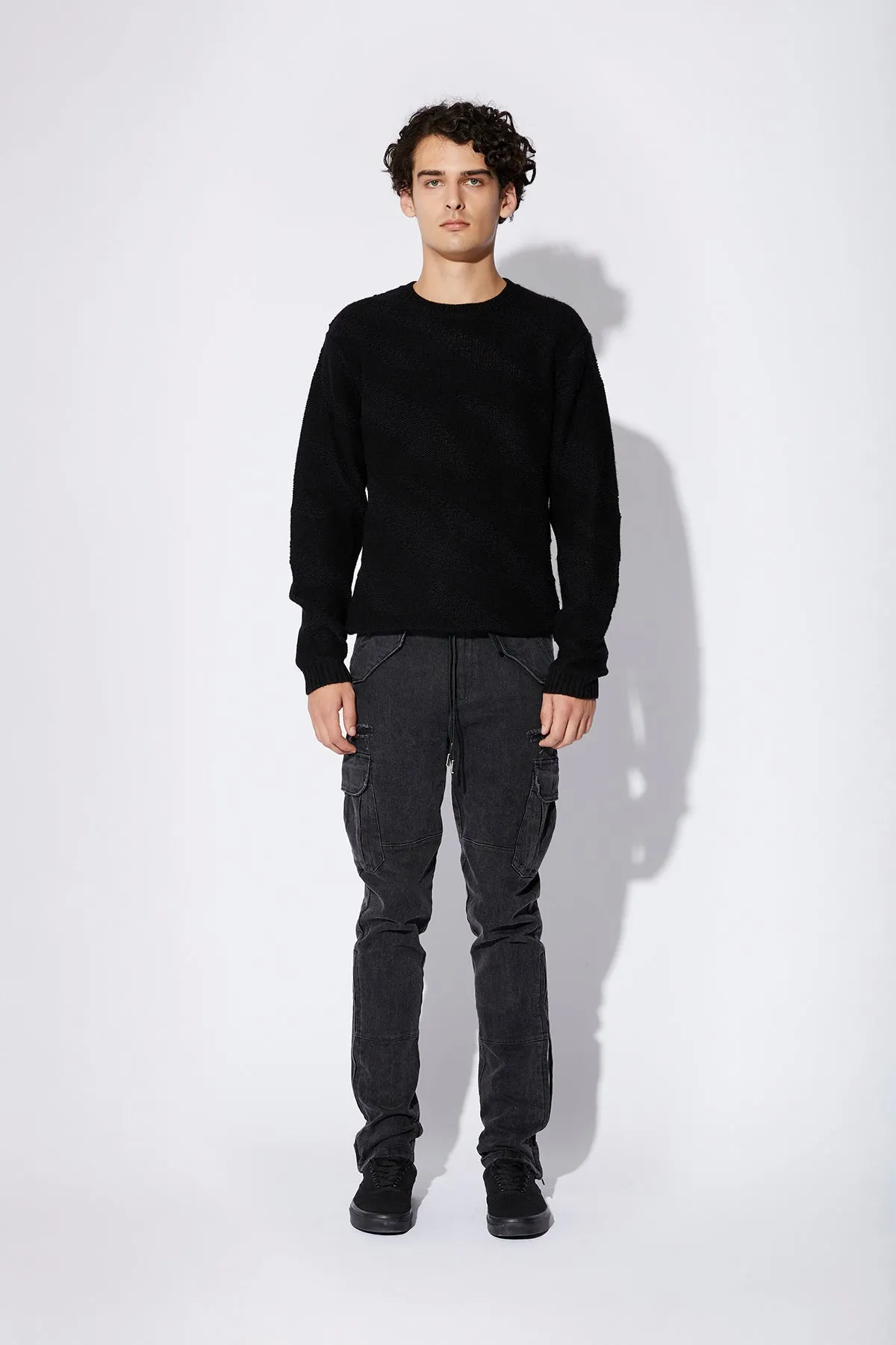 CREED SWEATER | BLACK ZEBRA