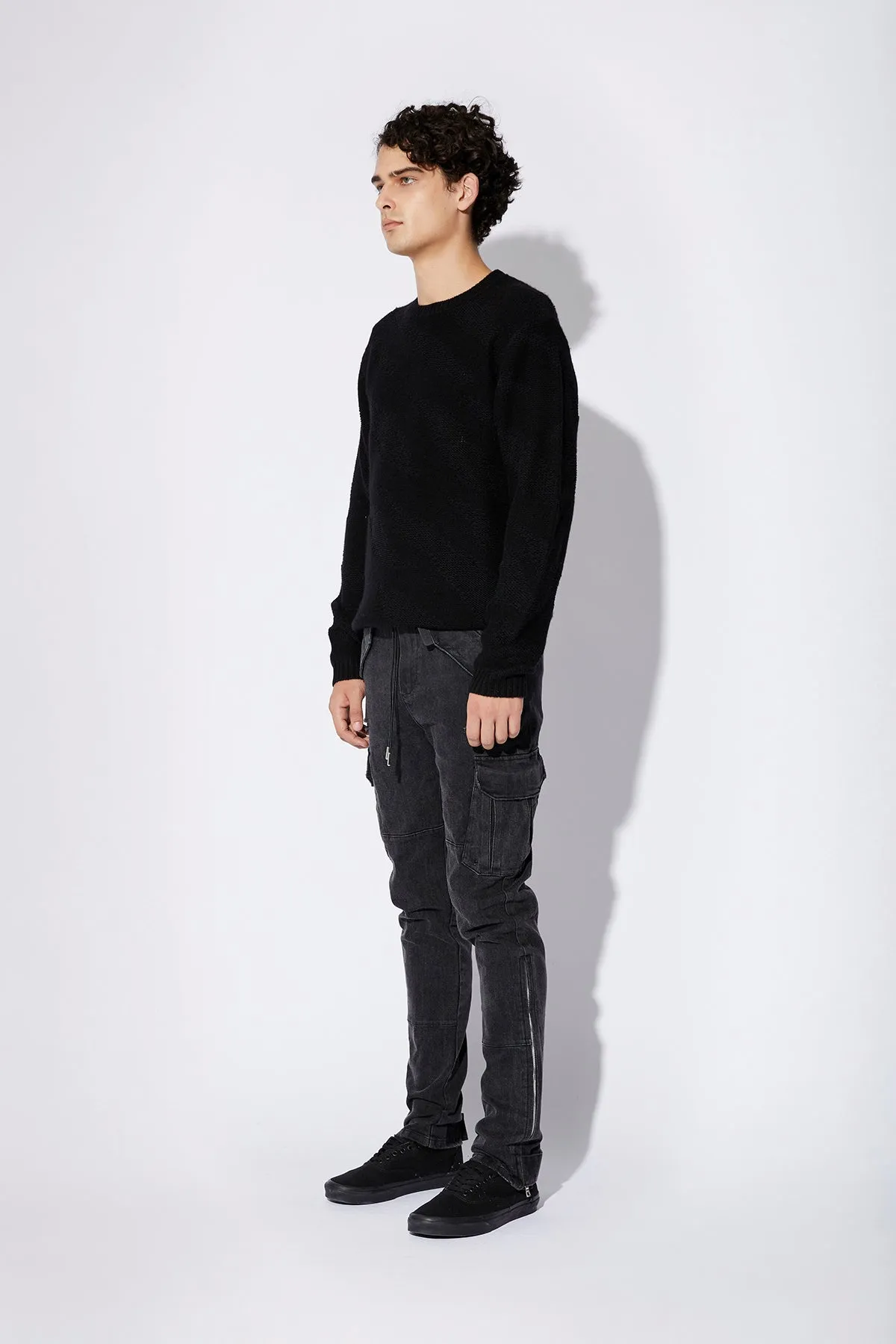 CREED SWEATER | BLACK ZEBRA