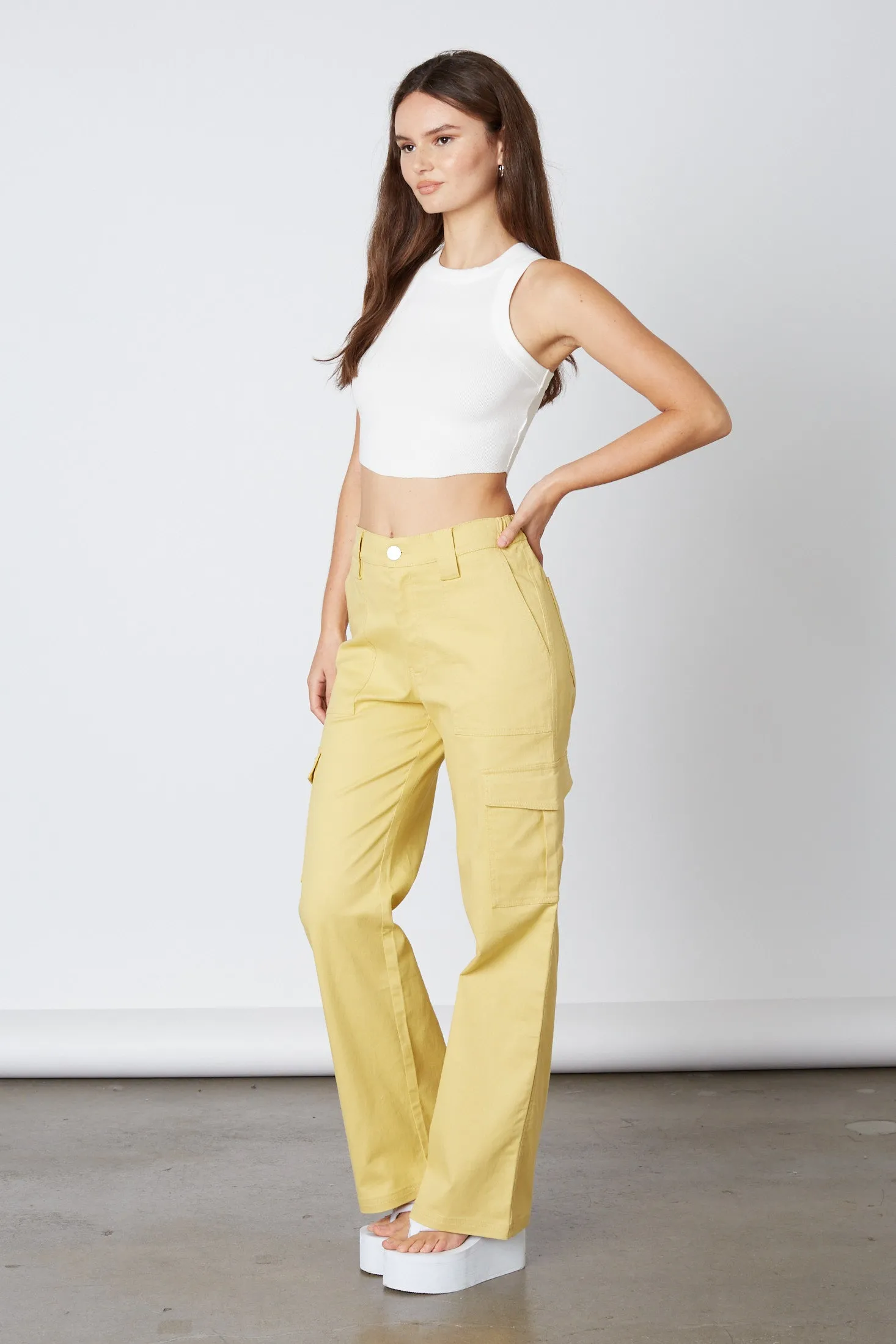 Twill Cargo Pants