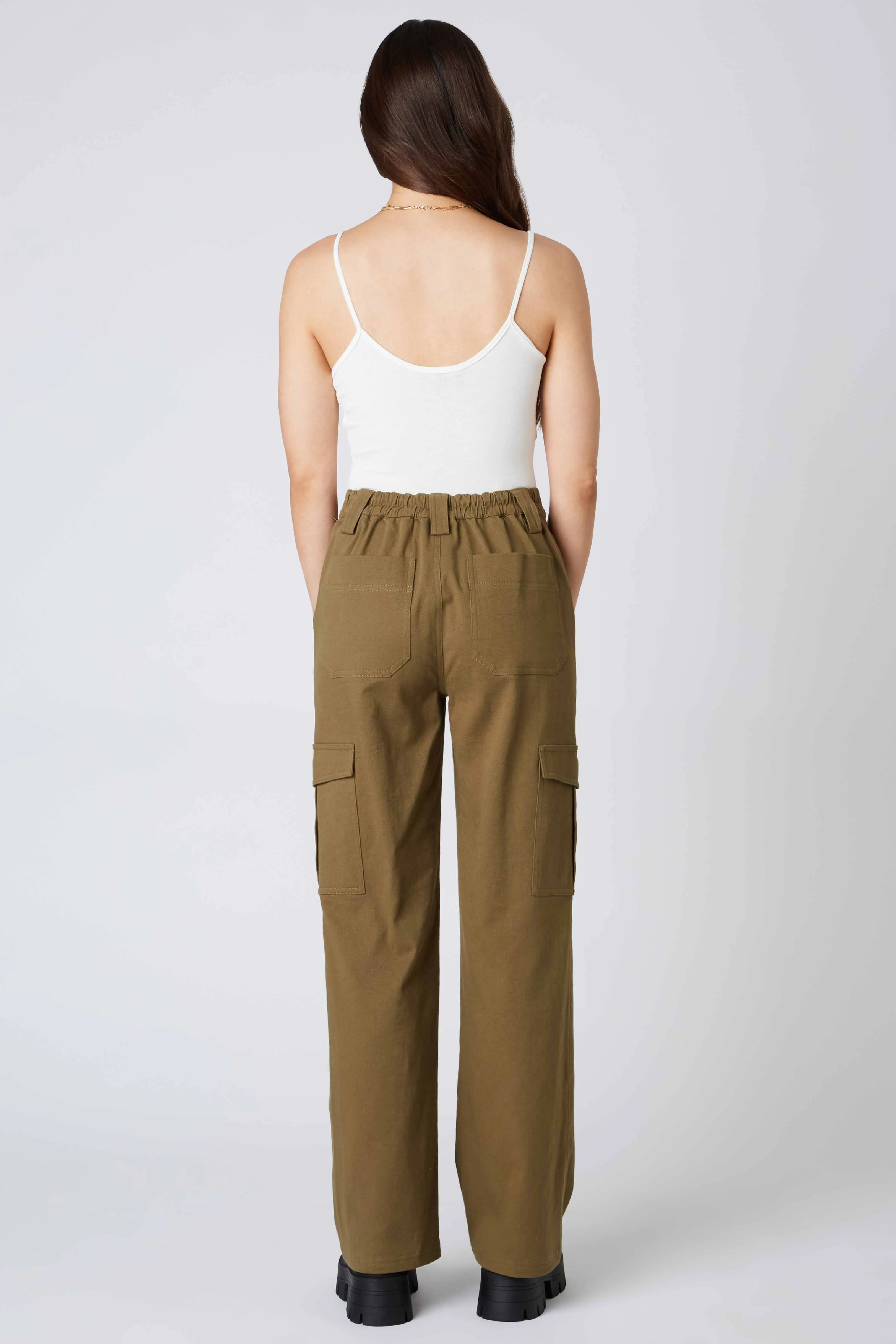 Twill Cargo Pants